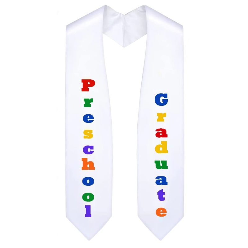 Preschool Graduation Stole Preschool Sash for Kids