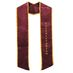 Valedictorian Graduation Stole Classic End With Trim Unisex Adult