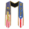 Custom Country Flag Graduation Stole Sash International Graduate