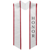 Honor Graduation Stole Classic End With Trim Unisex Adult 62