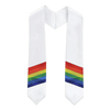 Rainbow LGBTQ Graduation Stole Sash