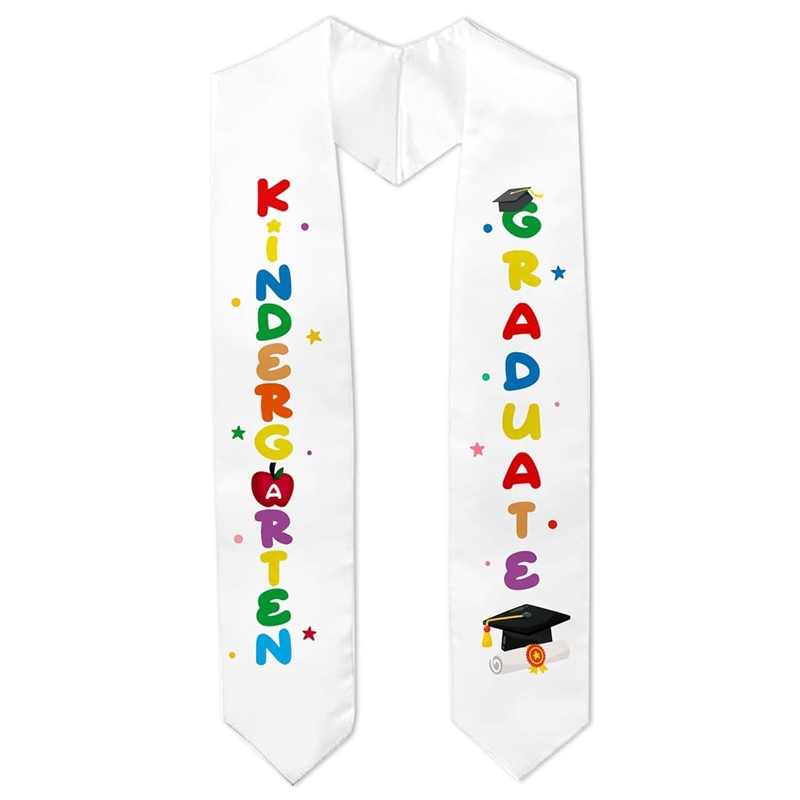 Kindergarten Graduation Stole Kindergarten Sash for Kids