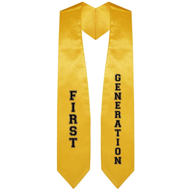 First Generation Graduation Stole First Generation Graduation Sash