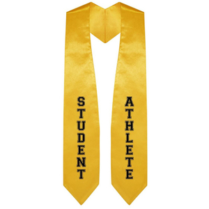 Student Athlete Graduate Stole/Sash with Classic Tips