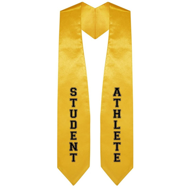 Student Athlete Graduate Stole/Sash with Classic Tips