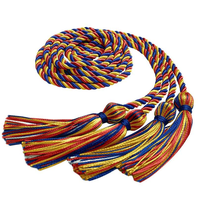 Double Graduation Honor Cord Three Colors