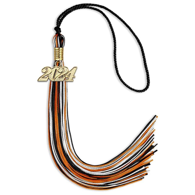 Mixed Three-Color Graduation Tassels