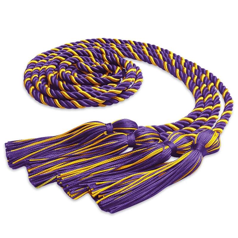 Double Graduation Honor Cord Two Colors