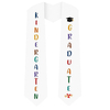 Unisex Satin Kid Graduation Stole Kindergarten Sash