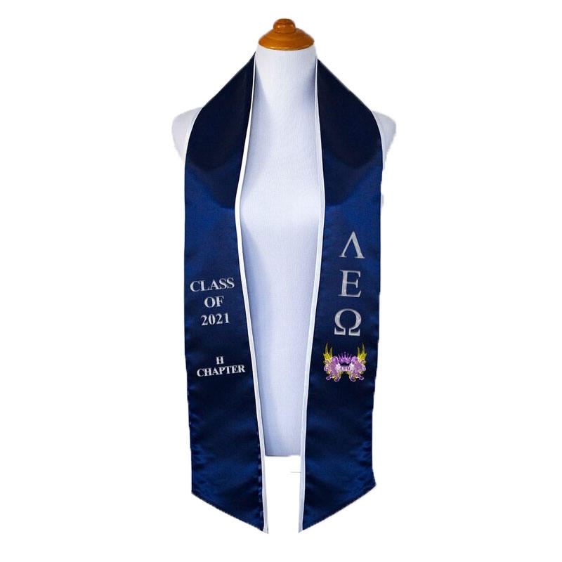 Class of Graduation Sash Unisex Fraternity Stole Sorority Graduation Stole