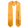 Custom Graduation Sash Personalized Valedictorian Stole with One Side Embroidered