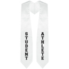 Student Athlete Graduate Stole/Sash with Classic Tips