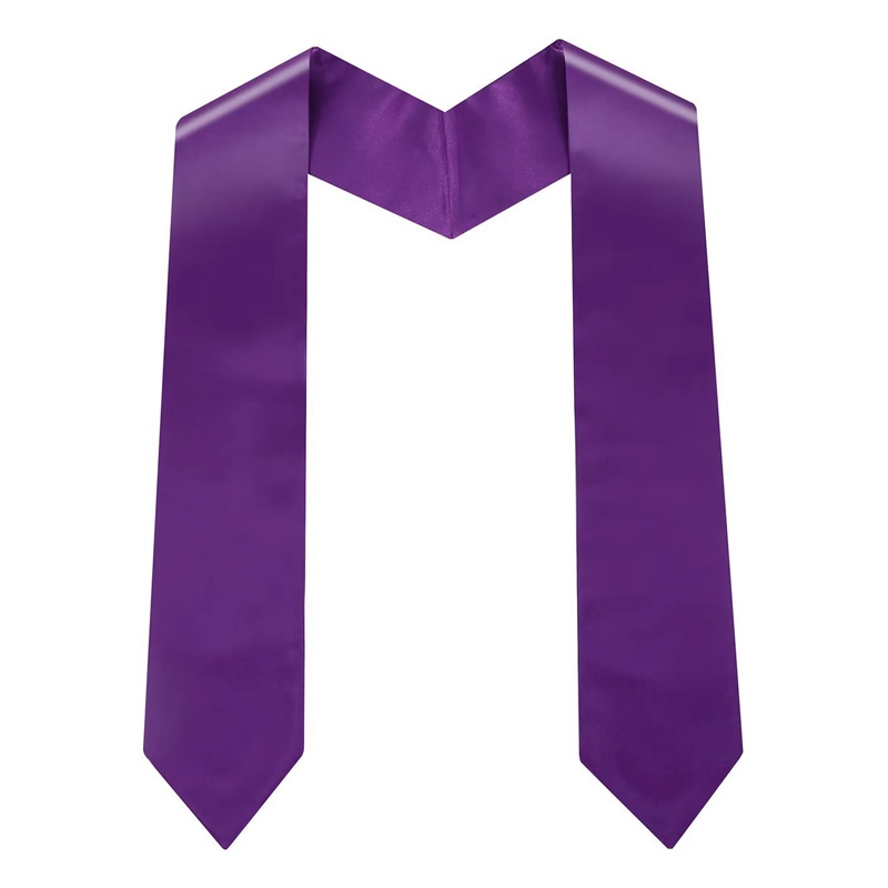 Unisex Graduation Stole Blank Graduation Sash 60 inches