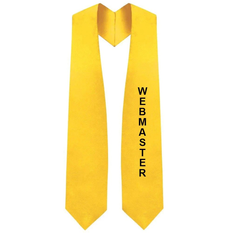 Unisex Class Officer Graduation Sash One Size Fits All