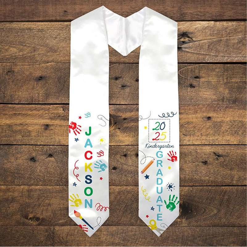 Kindergarten Graduation Stole Kindergarten Sash for Kids