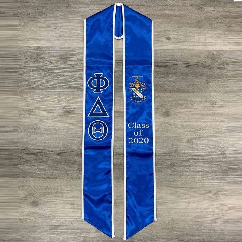 Class of Graduation Sash Unisex Fraternity Stole Sorority Graduation Stole