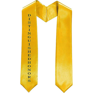 Distinguished Honors Stole Distinguished Honors Sash