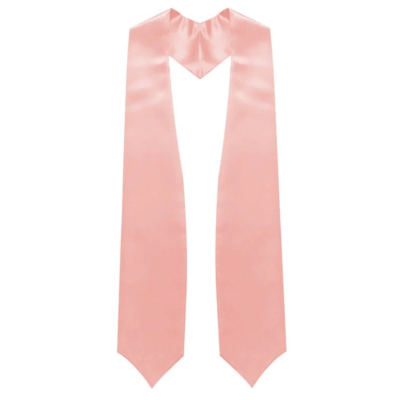 Adult Plain Graduation Stole 72”Unisex in Various Colors