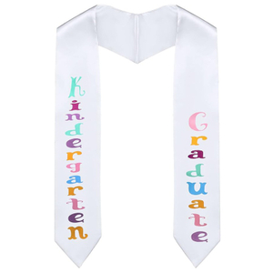 Cute Colorful Kindergarten Graduation Stole