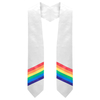 Rainbow LGBTQ Graduation Stole Sash
