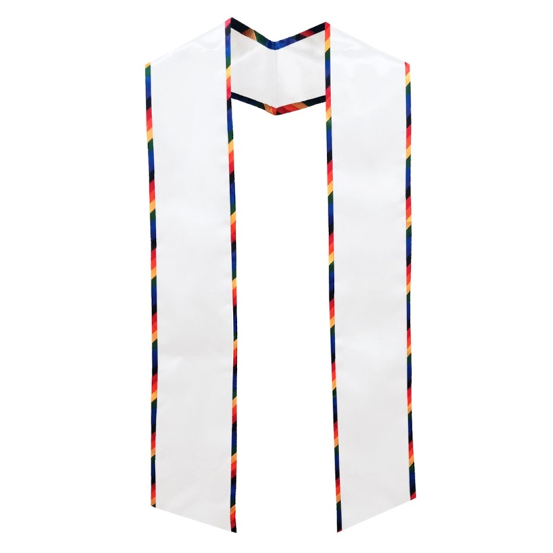 Rainbow Graduation Stole College Graduation Sash LGBT Pride Congratulation Honor Sash Gift