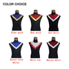 Traditional V Stoles Choir Solid Satin Stole with Embroidery Cross Reversible for Adults Church