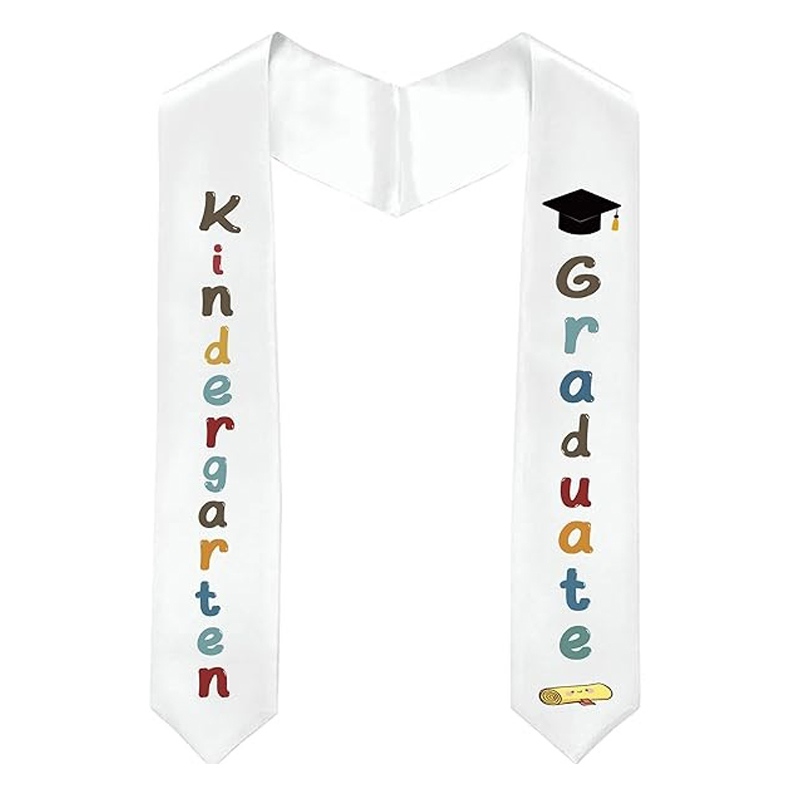 Kindergarten Graduation Stole Kindergarten Sash for Kids