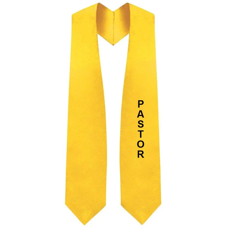 Premium Quality Class Officer Graduation Stoles with Classic Tips