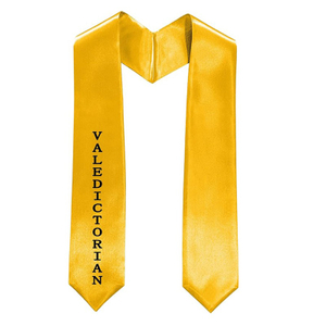 Valedictorian Stole Valedictorian Sash