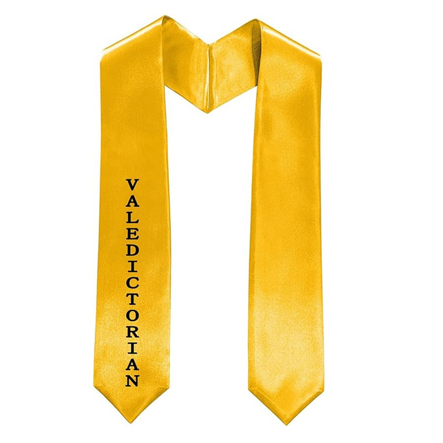 Valedictorian Stole Valedictorian Sash