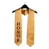 Embroidered Honor Stole Multiple Styles Available for High School and College