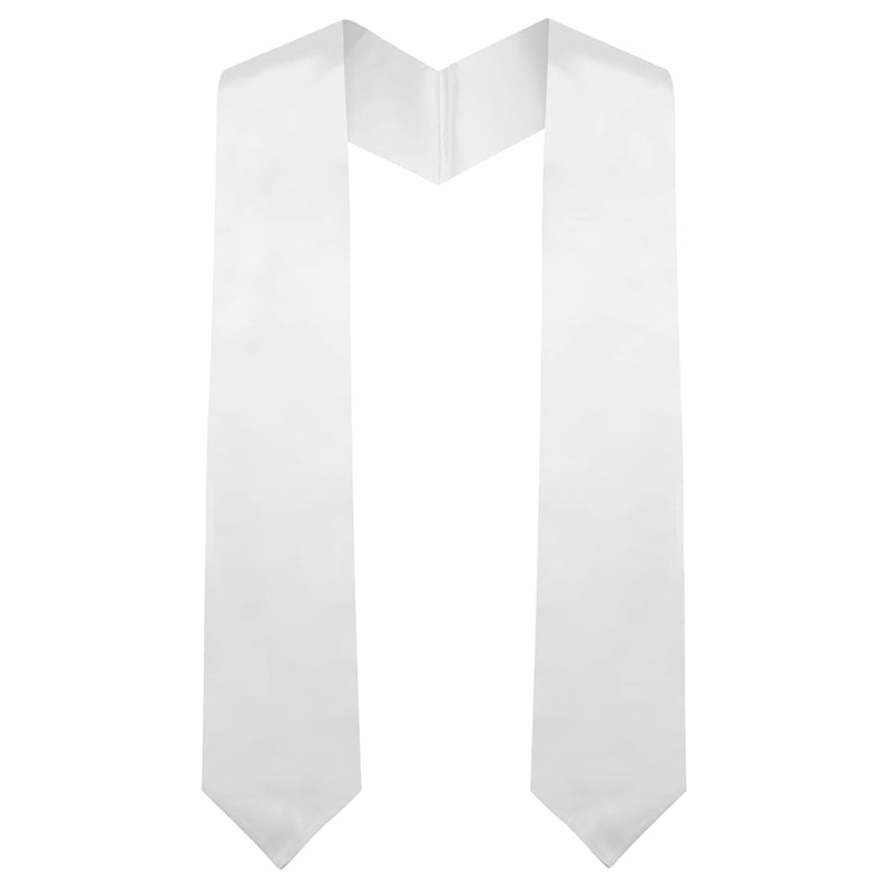 Graduation Stoles Plain Color Unisex 62