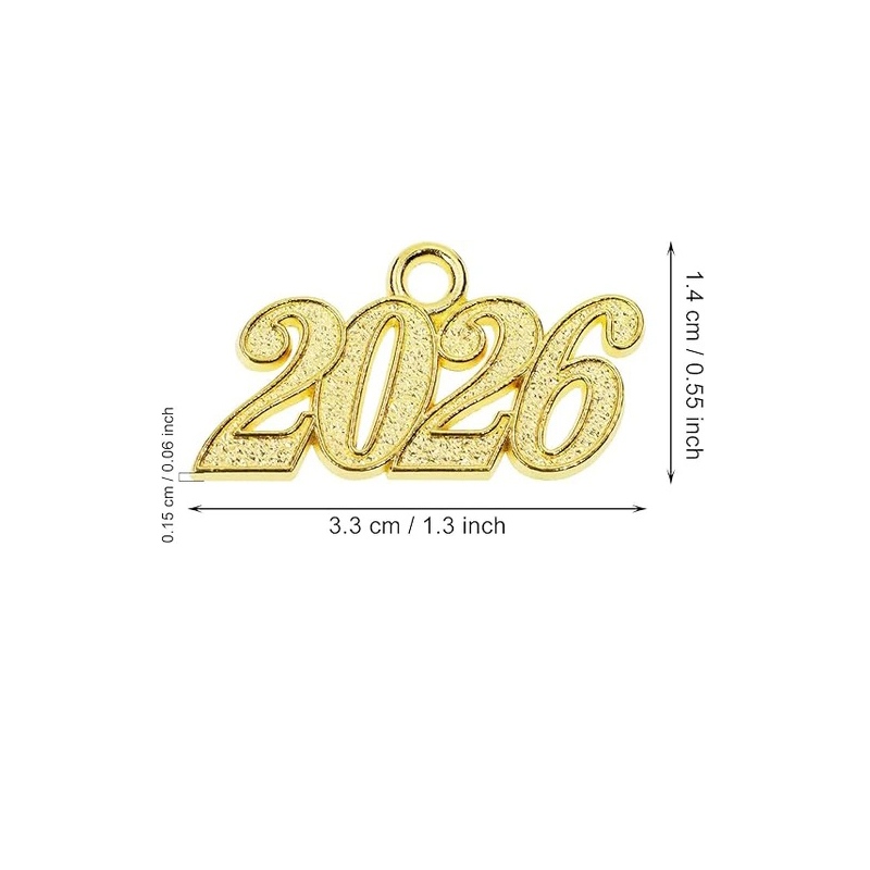 Graduation Year Charm for Graduation Tassels