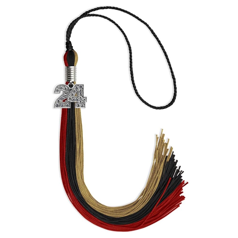 Triple Color Graduation Tassels