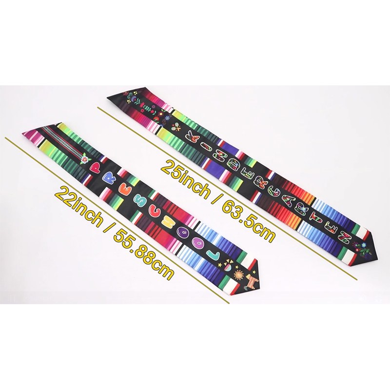 Cute Colorful Preschool Graduation Stole