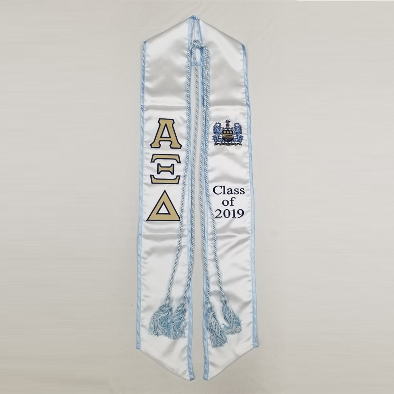 Class of Graduation Sash Unisex Fraternity Stole Sorority Graduation Stole