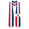National Flag Graduation Stole 72” for International Students Unisex