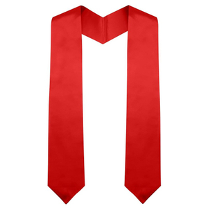 Graduation Stoles Plain Color Unisex 62