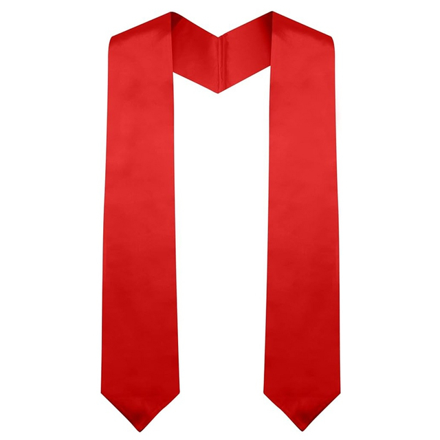 Graduation Stoles Plain Color Unisex 62
