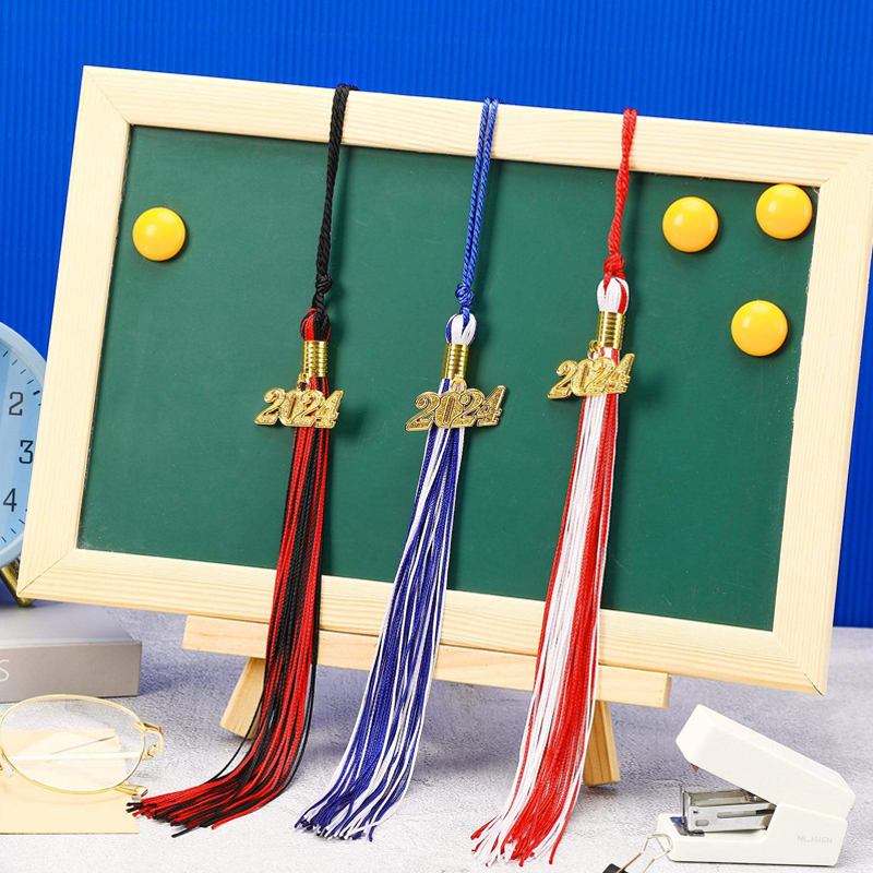 Mixed Two-Color Graduation Tassels