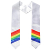 Rainbow LGBTQ Graduation Stole Sash