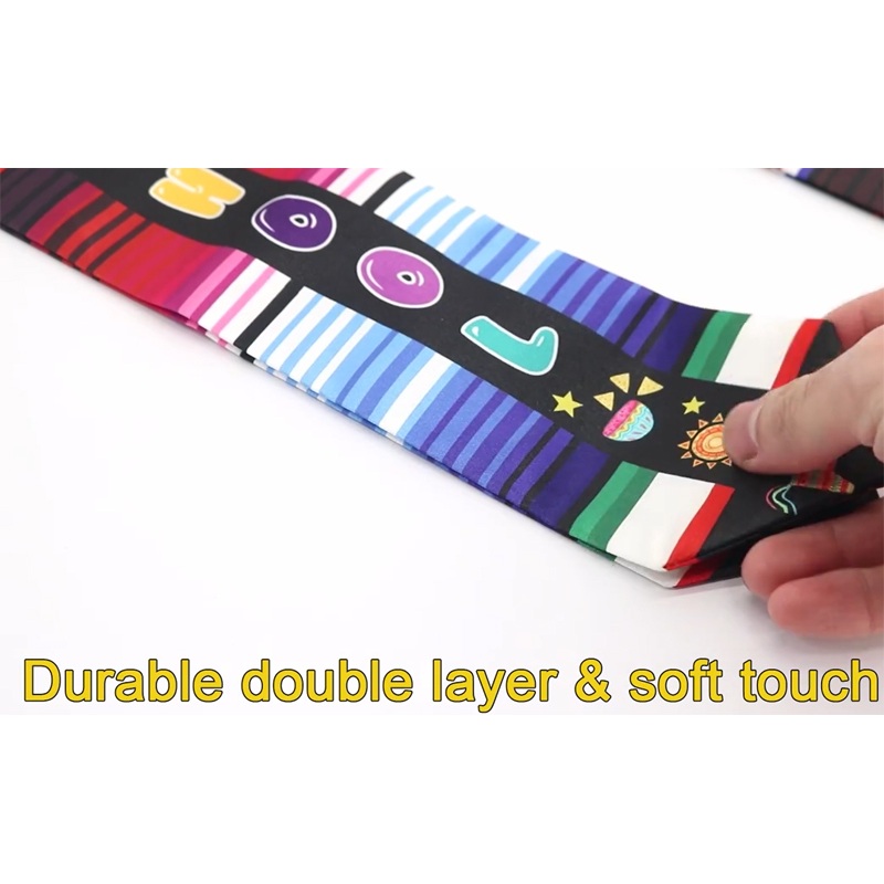 Cute Colorful Preschool Graduation Stole