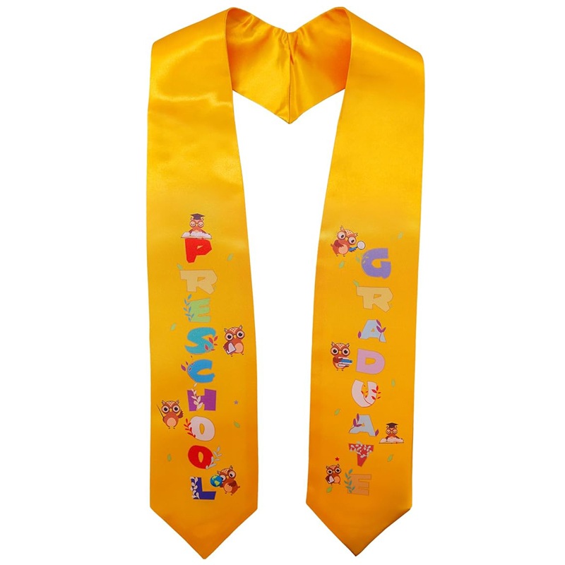 Unisex Preschool Printed Graduation Stole