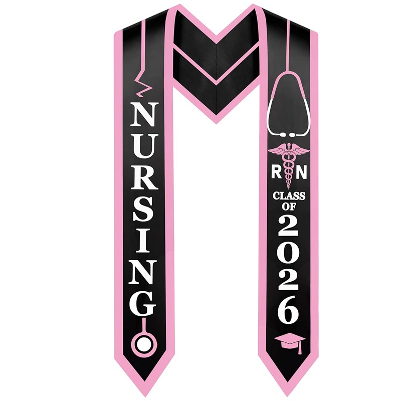 Regular Nursing BSN RN Stole Nursing Sash for Graduation