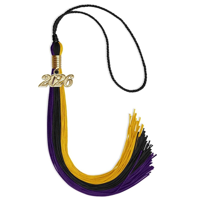Triple Color Graduation Tassels