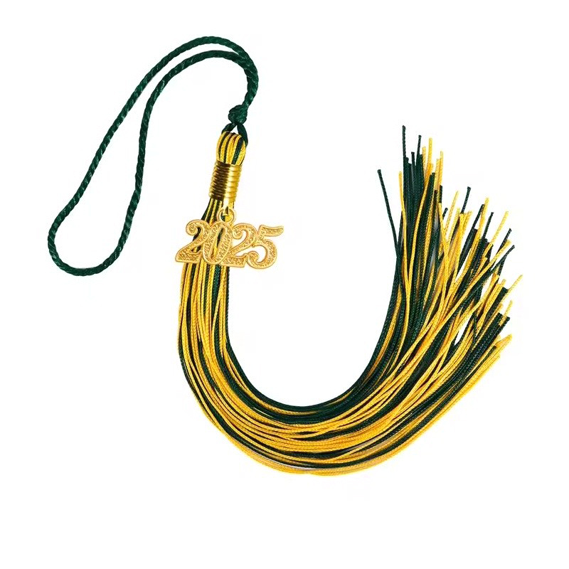 Mixed Two-Color Graduation Tassels