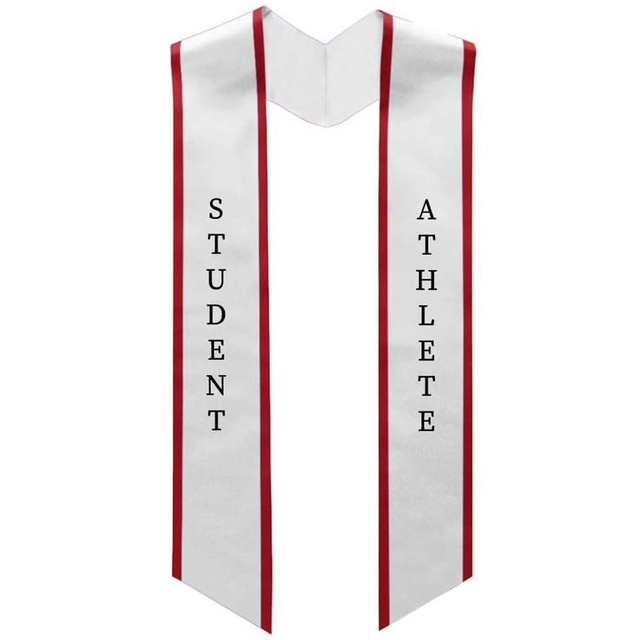Unisex Sublimation Student Athlete Graduate Stole 72