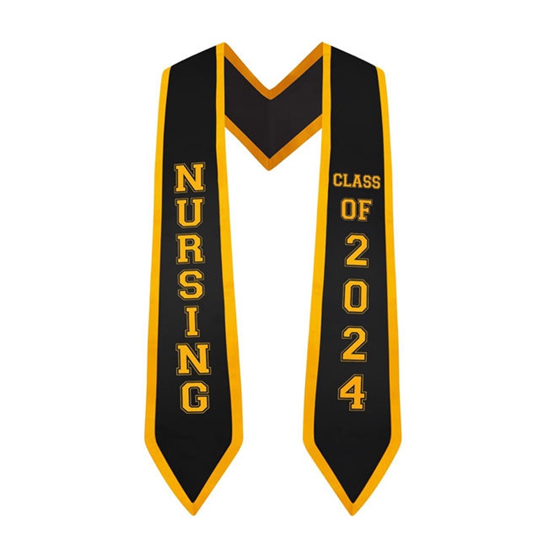 Nursing RN Graduation Stole Nurses School Stoles with Medical Logo