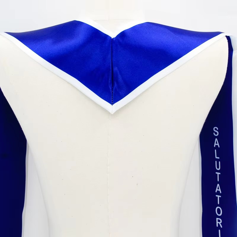 Unisex Salutatorian Graduation Stole Salutatorian Sash with Classic Tips