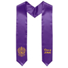 Class of Graduation Sash With Classic End Angled End Unisex Adult